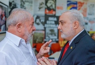 Presidente Lula (PT) e Jean Paul Prates, CEO da Petrobras (PETR3)(PETR4) - Reprodução: O Globo