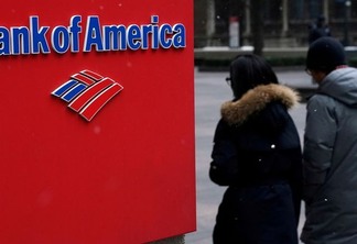 Reuters. Logo do Bank of America, em Manhattan, Nova York REUTERS/Carlo Allegri - REUTERS/Carlo Allegri