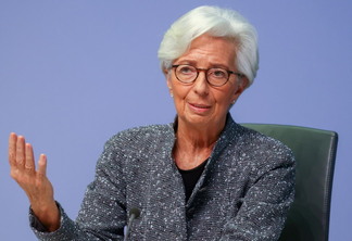 Christine Lagarde, presidente do Banco Central Europeu - Reuters