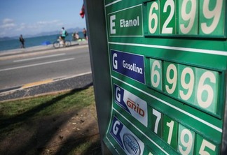 Preço da gasolina, em Copacabana - Reuters/Ricardo Moraes