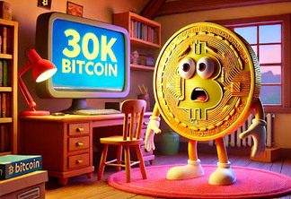 Virada chocante para o Bitcoin - 30k