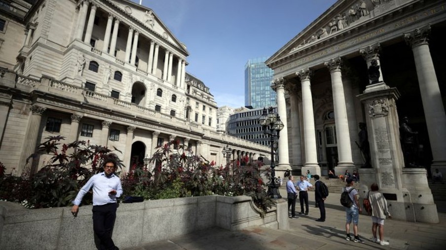 Reuters. Banco central britânico, em Londres ,13/9/2021 - REUTERS/Hannah McKay