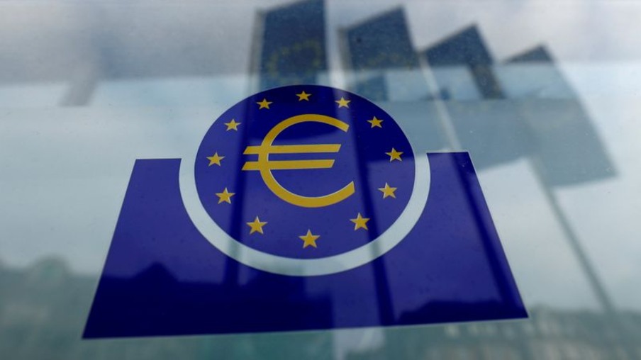 Logo do BCE em Frankfurt, Alemanha - Reuters/Ralph Orlowski