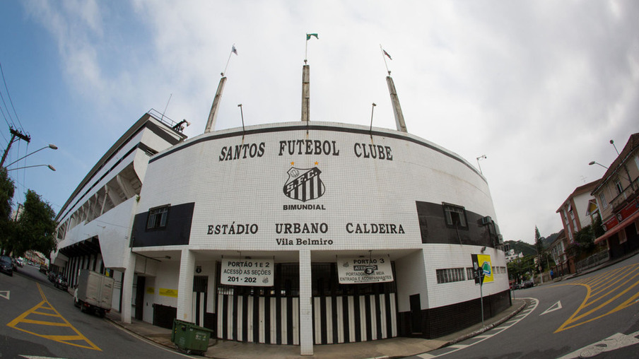 Vila Belmiro - Criador: Ricardo Saibun/DiarioSP - Reprodução: Santos FC