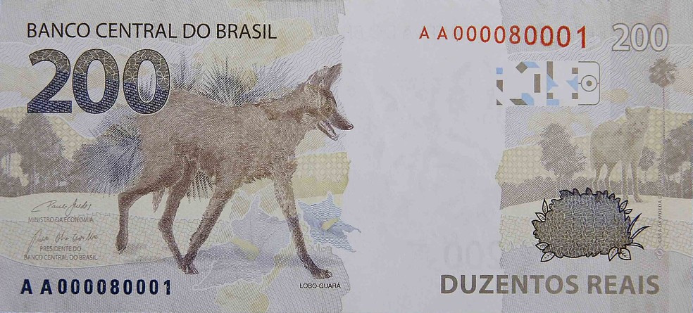 Entra em circulação nota de 200 reais