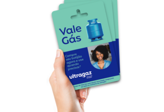 Cartão Vale Gás - Divulgação: Ultragaz, FSB Comunicação